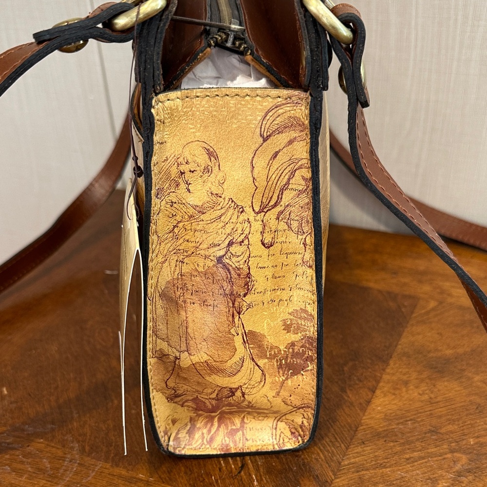 Patricia Nash Tan and Brown Shoulder Bag - Picture 4 of 16